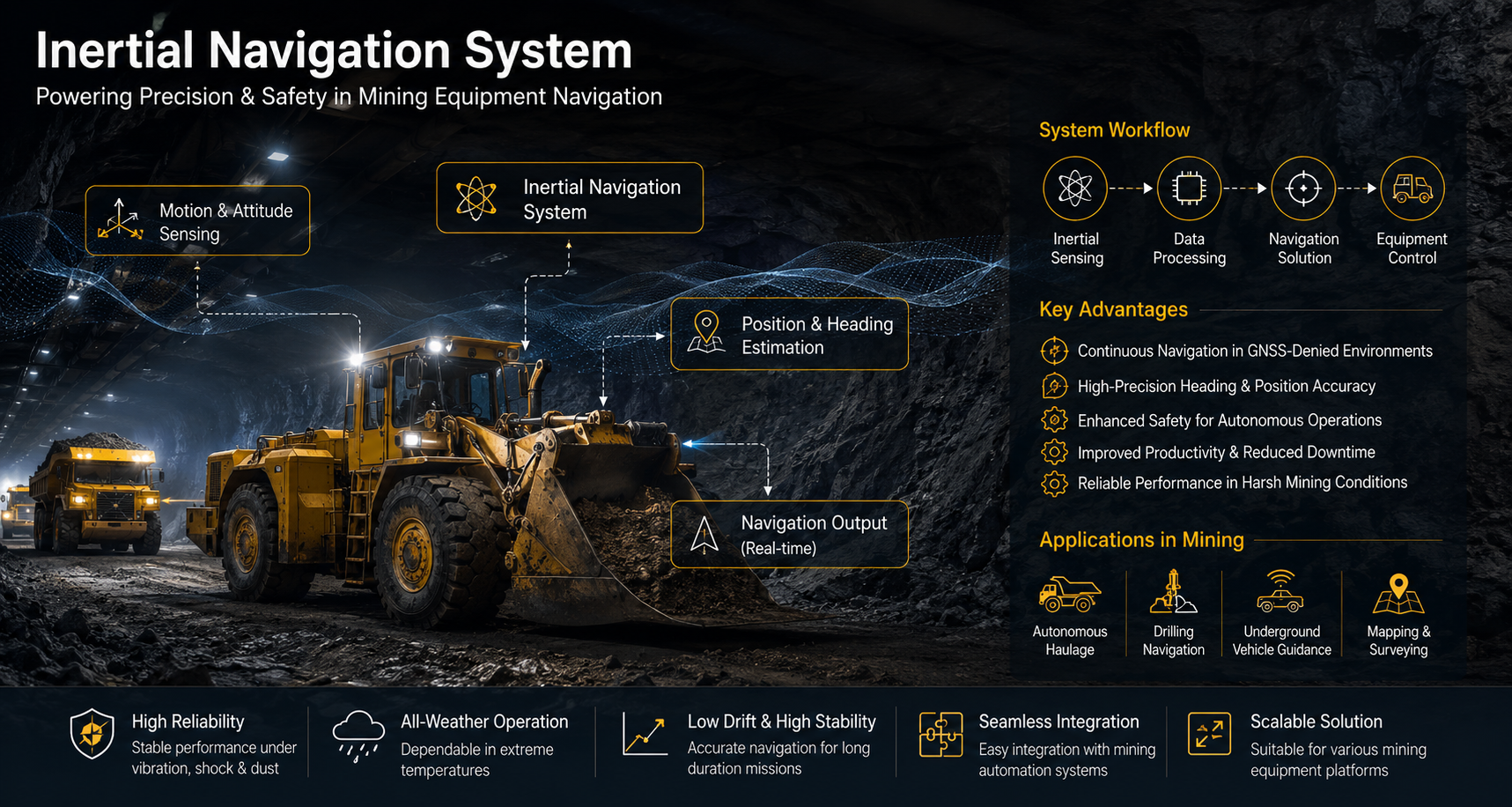 Dynamic-Accuracy Inertial Navigation System Precision RLG INS Gyro ...